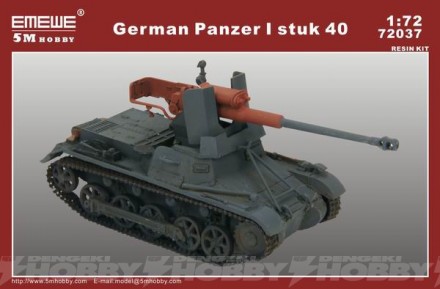 11-72037 german panzer i stuk 40