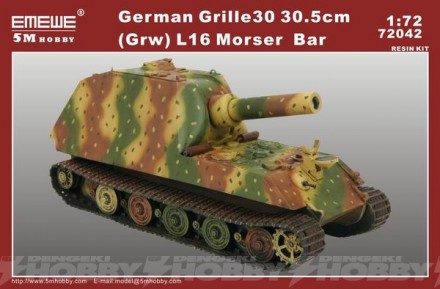 16-72042 german grille30 30.5cmgrw l16 morser  bar