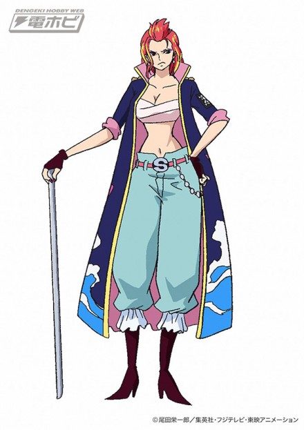 デザイア：特攻服を身に纏う女海賊。バルトロメオと深き因縁が･･･。（声：甲斐田ゆき）