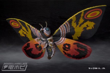 S.H.MonsterArts モスラ（成虫）＆モスラ（幼虫） Special Color Ver.　モスラ（成虫）表面　※画像はイメージです。　TM & (C)TOHO CO., LTD.