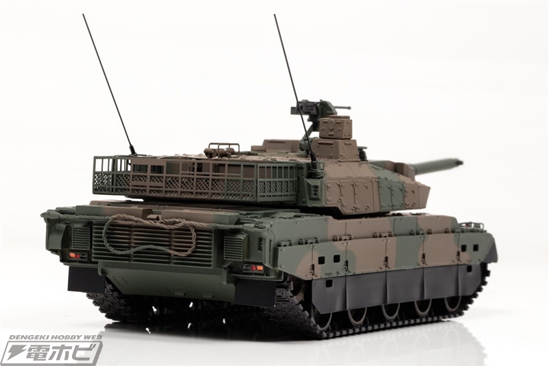 陸上自衛隊車両の主力戦車「10式戦車」が1/43スケールモデル化！44口径 