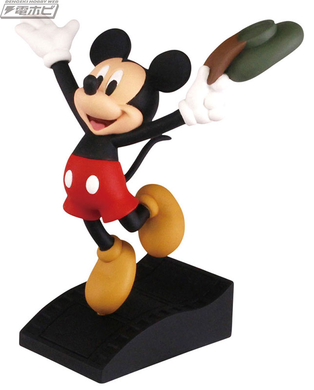 ミッキーマウス 1/4サイズ フィギュア 90周年モデル キャラクター ...