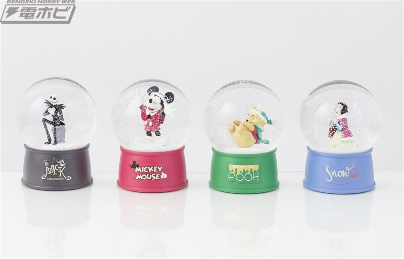 Happyくじ Disney クリスマスオーナメント18 が11月17日より発売 ミッキーや7人のディズニープリンセスたちのフィギュア スノードームをゲット 電撃ホビーウェブ