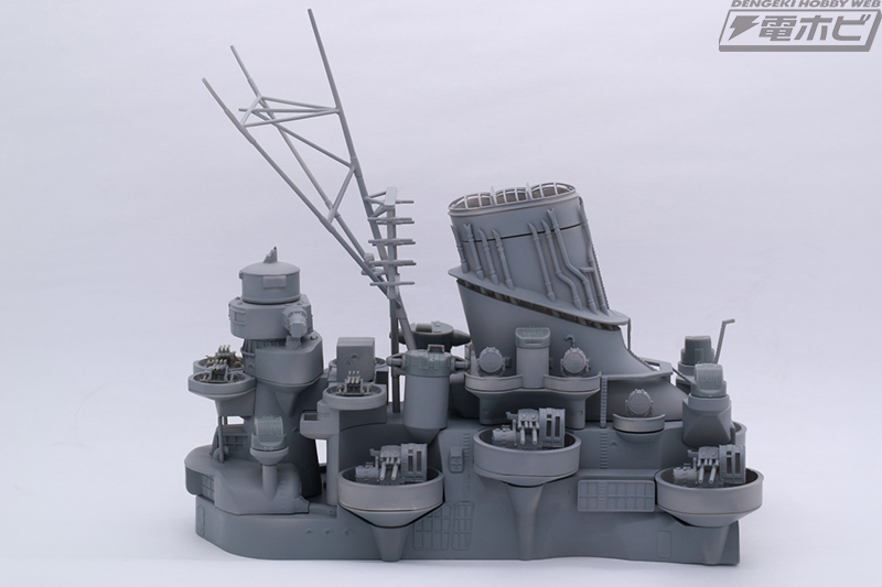 フジミ模型がおくる「1/200 戦艦大和」の装備品シリーズがさらに拡充 