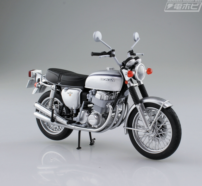 アオシマの1/12完成品バイクシリーズにCB750FOURの72年式「K2」が2色で発売！ | 電撃ホビーウェブ