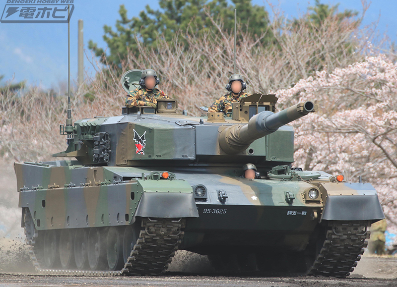 陸自90式戦車がデカール充実の2両セットとなってフジミ模型から1 76スケールキットで登場 電撃ホビーウェブ