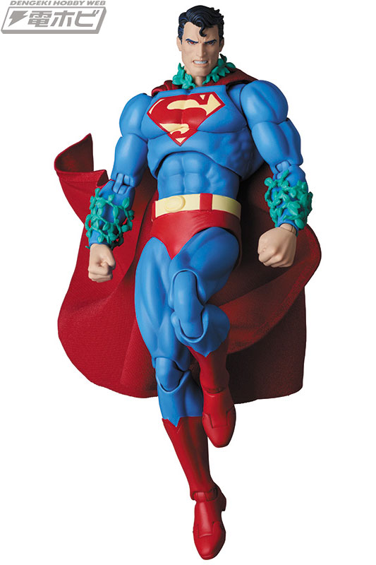 人気コミック『HUSH』版のスーパーマンが人気アクショントイMAFEXに 