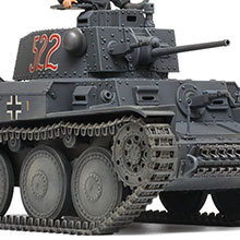 独ソ戦の先陣を切ったチェコ製軽戦車「ドイツ軽戦車 38（t）E/F型」が1 