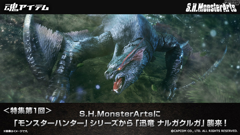 S.H.MonsterArts ナルガクルガ 『モンスターハンターワールド：ア…-