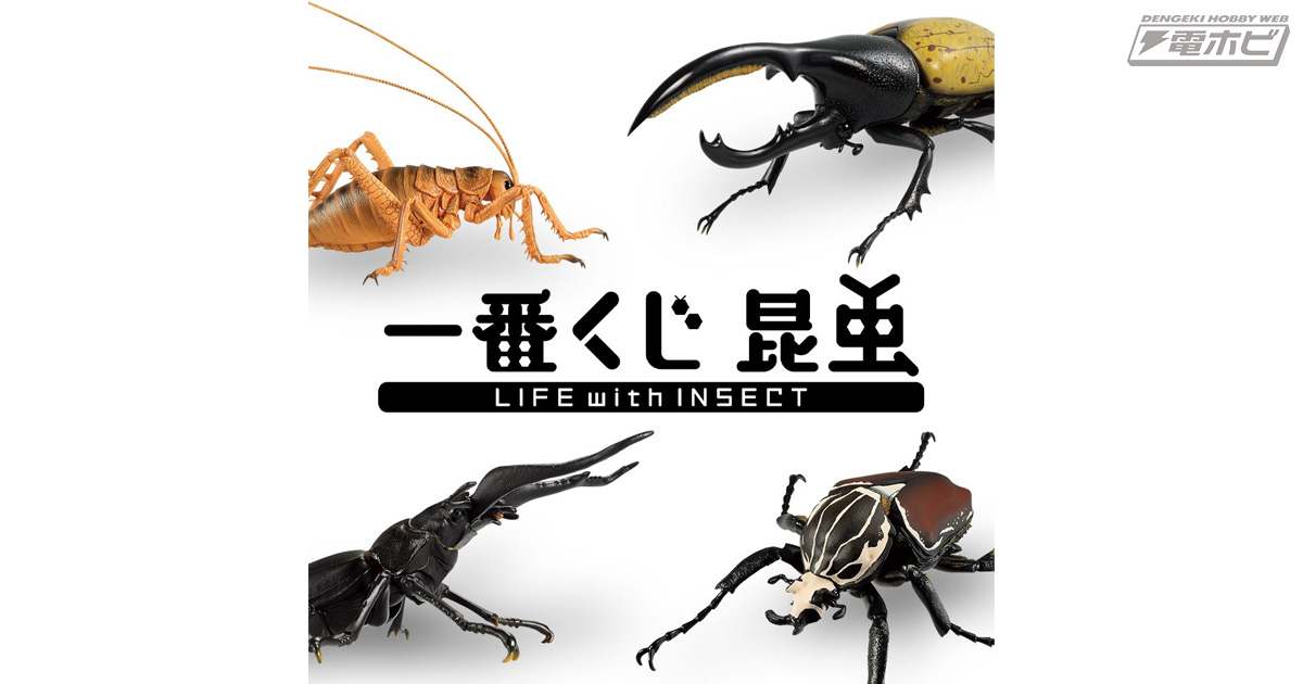 一番くじ 昆虫 LIFE with INSECT」が7月30日（木）に発売！ヘラクレス