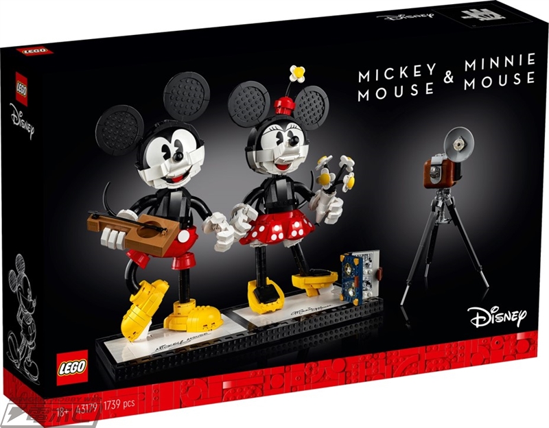 ノスタルジックなデザインが可愛い「レゴ ディズニー ミッキーマウス 
