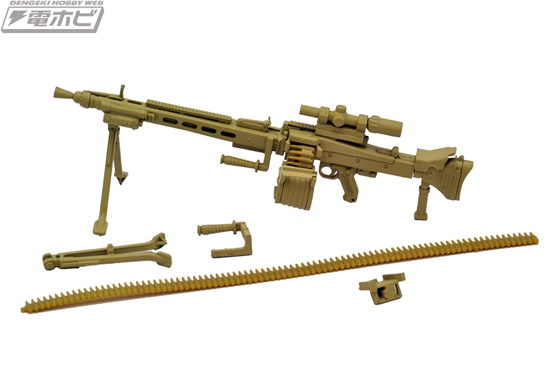 リトルアーモリー シリーズにドイツ製機関銃の進化形 Mg3kws タイプが仲間入り 電撃ホビーウェブ