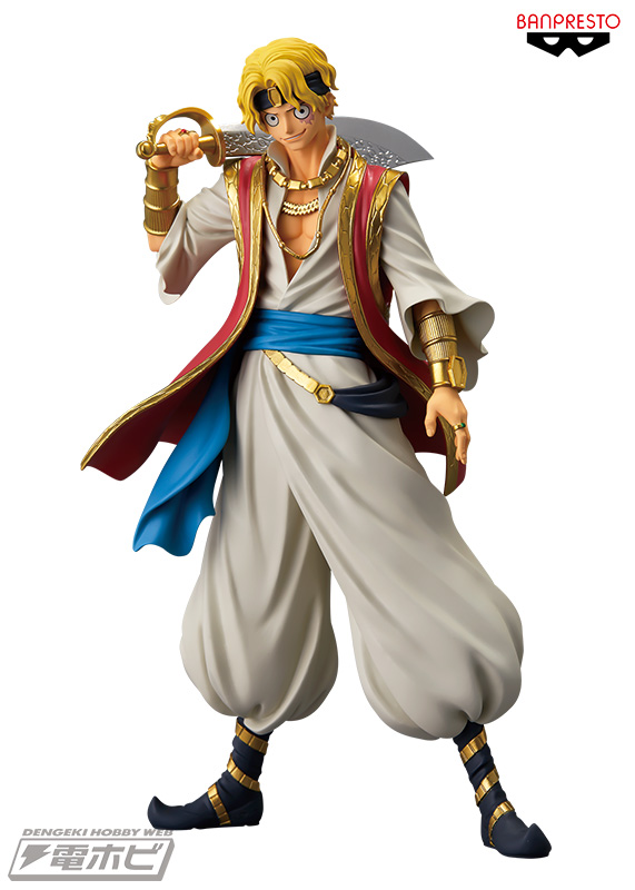 One Piece トレジャークルーズ バンプレストプライズフィギュア 第6弾はアラビアン衣装のサボ コアラが登場 電撃ホビーウェブ