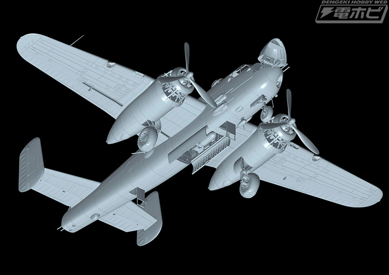 HK社製の航空機キット1/32「B-17F B-25H ミッチェル」と1/48「アブロ 