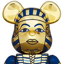黄金に輝くファラオのBE@RBRICKに400％サイズが新登場！「古代エジプト ...