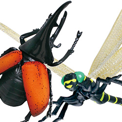 昆虫フィギュア「昆虫の森」が2021年もカプセルトイに登場！オニヤンマ