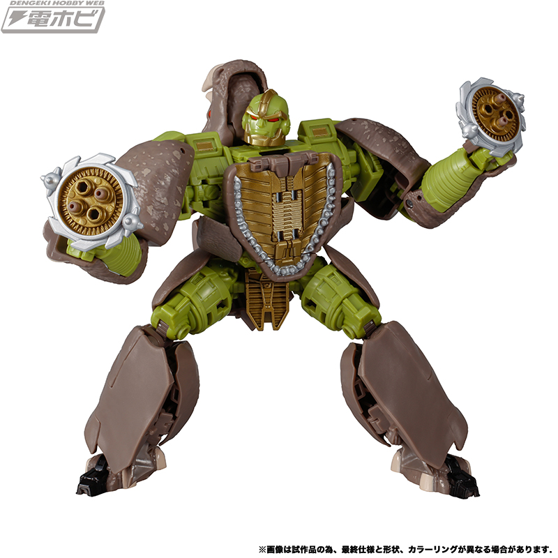 Transformers News: New Stock Images of Transformers Kingdom Voyager Class Rhinox