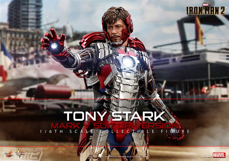 ホットトイズ 「アイアンマン2」 トニー スターク マーク5 スーツ
