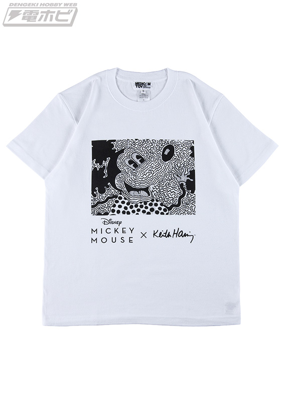MICKEY MOUSE × Keith Haring！Tシャツやウォールクロックなどの 