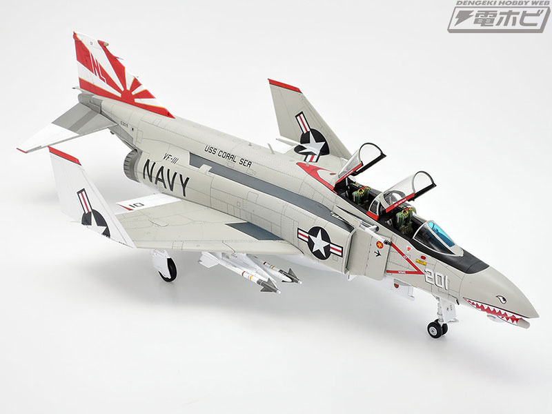 傑作ジェット戦闘機「F-4B ファントムII」のニューキットがタミヤより発売！1/48スケールの最新決定版!! | 電撃ホビーウェブ