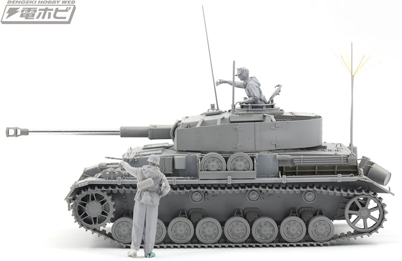 ボーダーモデル製「ドイツIV号戦車J型 Pz.Beob.wg.砲兵観測車」の1/35 