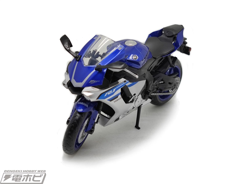 12 ヤマハ 青 ブルー Maisto Yamaha YZF-R1 blue 2021 1:12 新品 梱包サイズ60