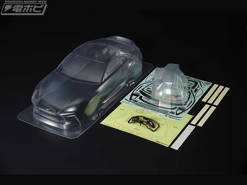 好みのカラーで仕上げられるクリヤーボディ タミヤからrcカー用スペアボディセット3種が発売 電撃ホビーウェブ
