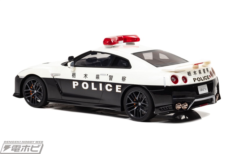 栃木県警察の高速隊に全国で唯一配備！日産GT-R（R35）のパトカーが1