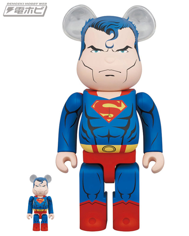 DC BE@RBRICK スーパーマン バットマン 400％ ベアブリック