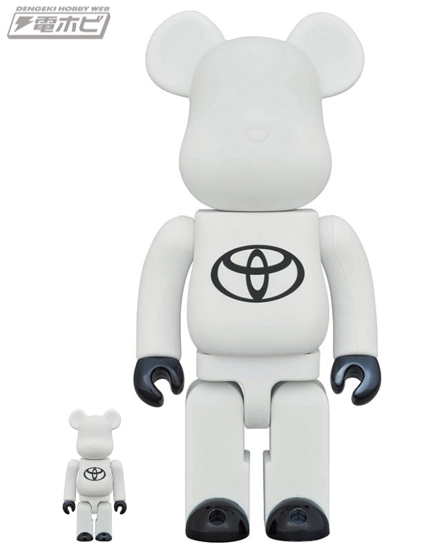 BE@RBRICK TOYOTA WHITE 100% & 400%400% - その他