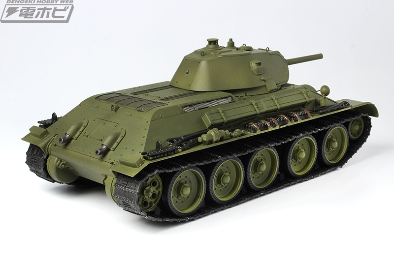 ソビエト中戦車 T-34/76 1940年型」のドラゴン製1/35スケールキットが