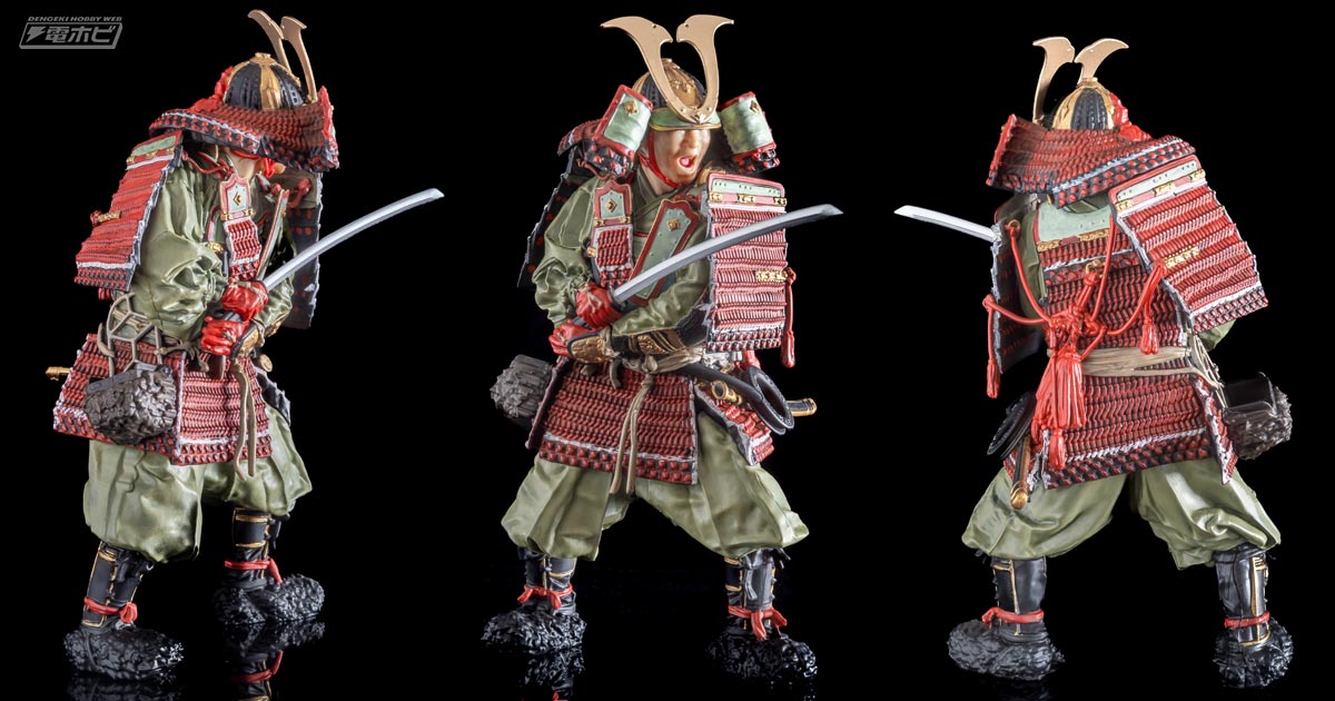 迫力の大鎧を纏い日本刀を構えた「鎌倉時代の鎧武者」がPLAMAXでプラモデル化！超リアルな3Dスキャンで再現！ | 電撃ホビーウェブ