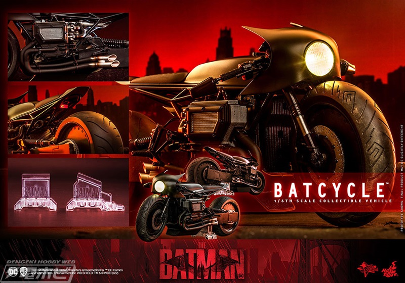 THE BATMAN－ザ・バットマン－』バットサイクルが1/6スケールで立体化 