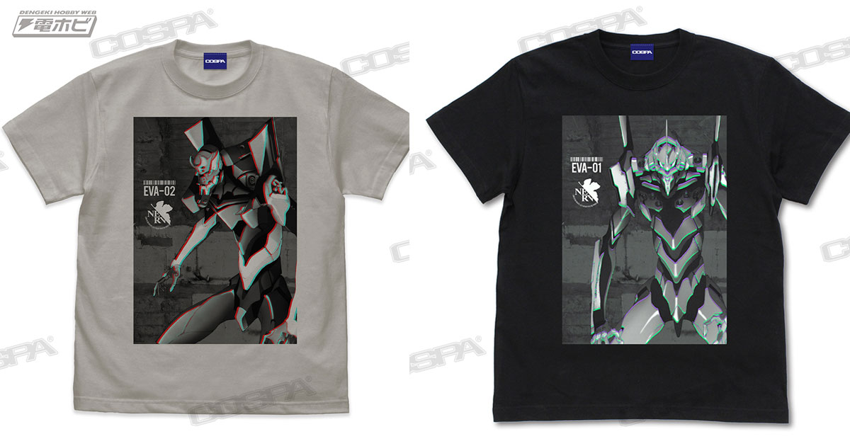 エヴァンゲリオン Tシャツ 初号機 白 黒 2枚セット デッドストック XL-