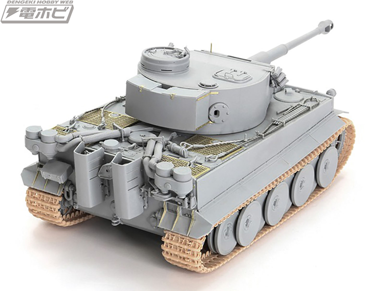 ティーガーI型戦車の初期生産型3種がドラゴンより1/35スケールキット化 