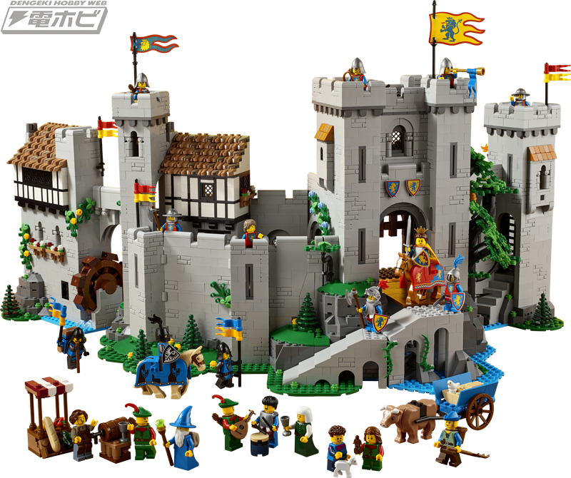 懐かしの人気モデル「レゴ(R)ライオン騎士の城」が「大人レゴ