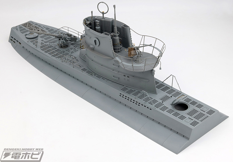 Uボートの1/35スケール水上航行モデルがボーダーモデルより発売