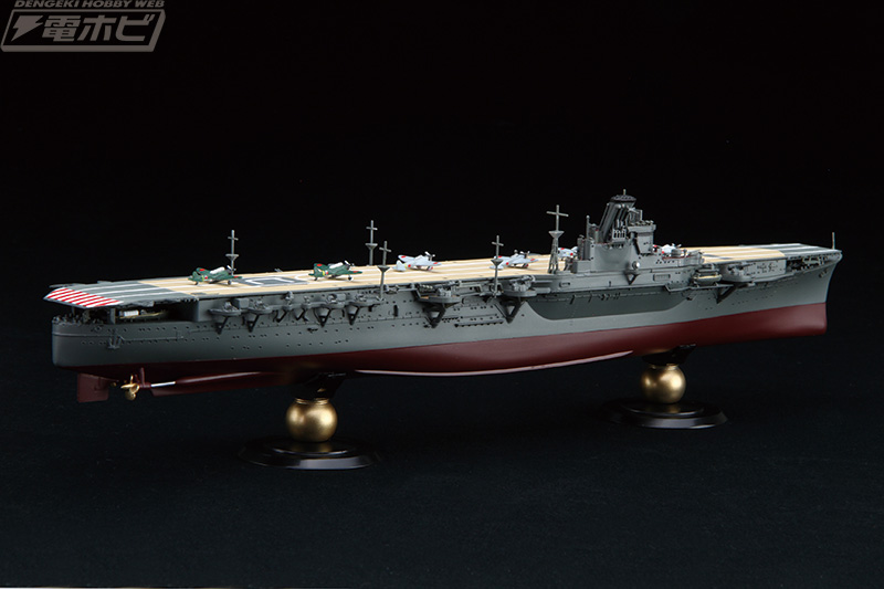 フジミ模型「1/700帝国海軍シリーズ」に空母「飛鷹」と「隼鷹」が ...