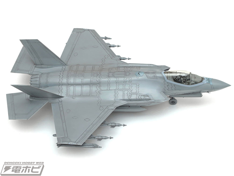 1/48スケール「F-35A ライトニングII」の組み立てキットがタミヤから