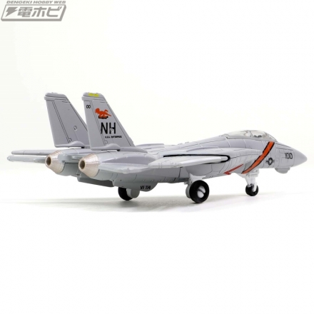 F-14トムキャット」の完成品モデルと飛行甲板パーツが発売！全セットを