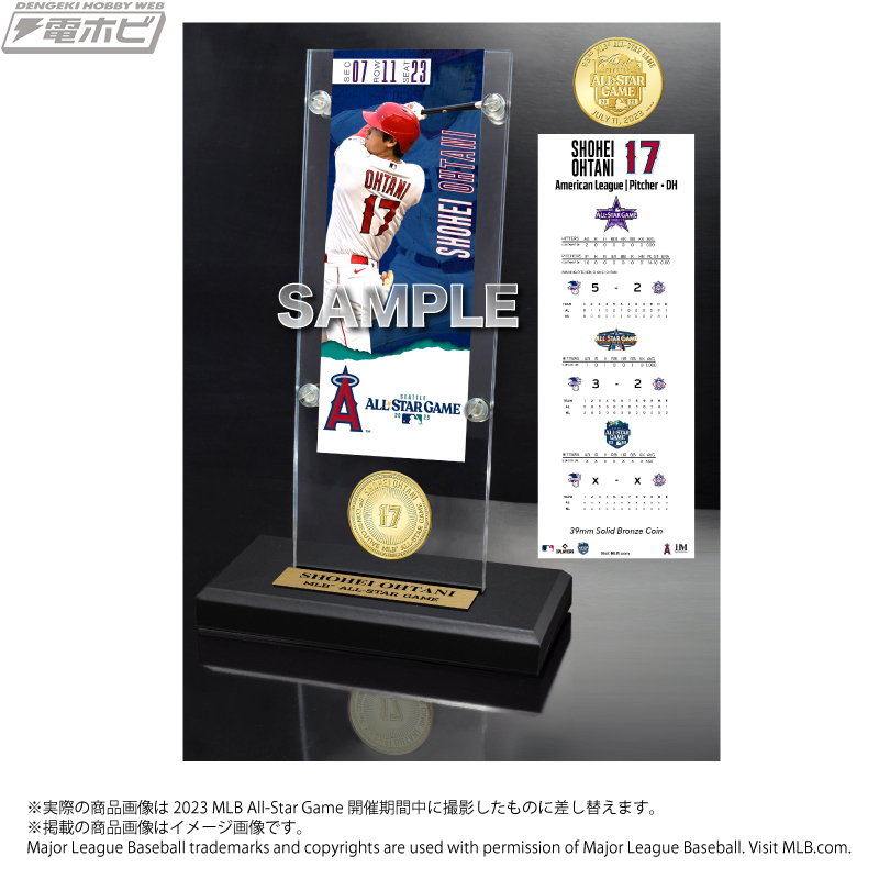 大谷翔平 2023 MLBオールスターゲーム出場記念ゴールドコイン