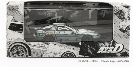 漫画風塗装がユニークな『頭文字D』の1/64ミニカーセットが京商から